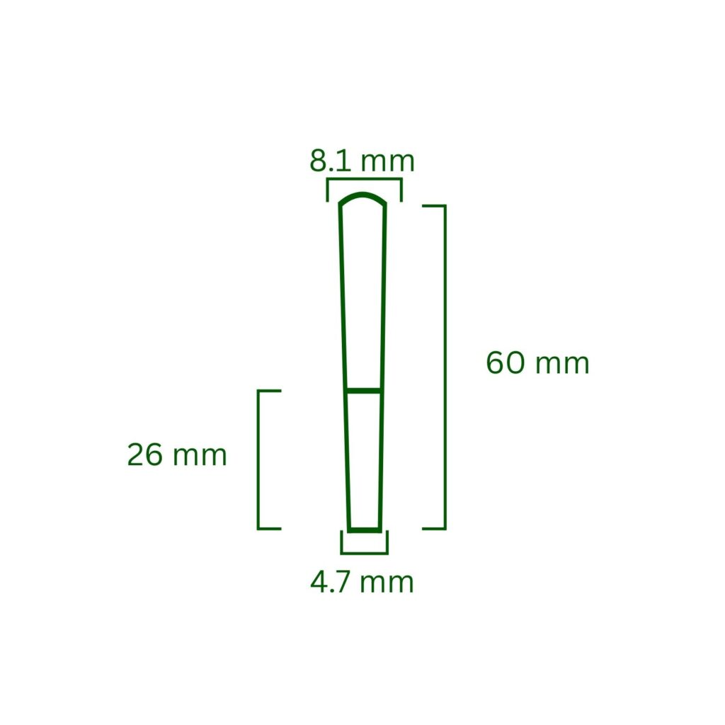 60mm pre rolled cones ultra small size custom branded mini cones
