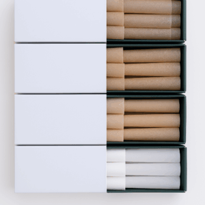 Custom slider box packaging for pre rolled cones with branding options