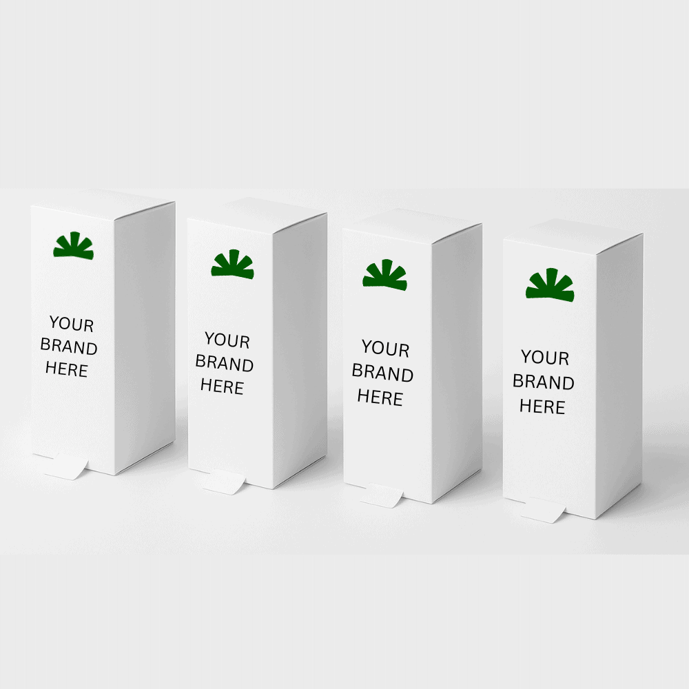Custom branded cannabis packaging for NORML advocacy and marketing.